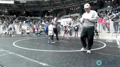 67 lbs Round Of 16 - Dominic Mendez, Claremore Wrestling Club vs Aiden Canady, Berryhill Wrestling Club