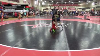 55 lbs Cons. Round 4 - Micaiah Nilssen, Weigh-In Club vs Oliver Tingle, Robbinsdale Area Wrestling