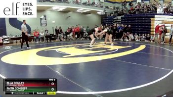 115 lbs. Cons. Round 4 - Faith Combest, Ft. Zumwalt North vs Ella Conley, Ft. Zumwalt South