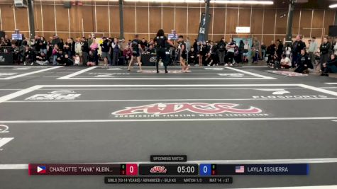 Charlotte "TANK" Kleintank vs Layla Esguerra 2026 ADCC Portland Open