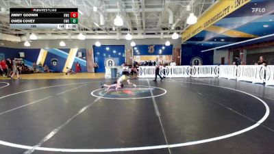 106 lbs Quarters & Wb (16 Team) - Jimmy Godwin, Oviedo WC vs Owen Covey, Claw WC
