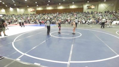 80 lbs Quarterfinal - Kamila Morales, Nevada Elite vs Giselle Campbell, Redwave WC