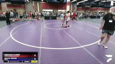 120 lbs Cons. Round 1 - Dreagan Flores, Finesse Wrestling Club vs Bryce Grassi, Texas