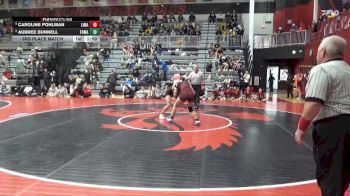 125 lbs 3rd Place Match - Caroline Pohlman, Linn-Mar vs Aubree Bunnell, Fort Madison