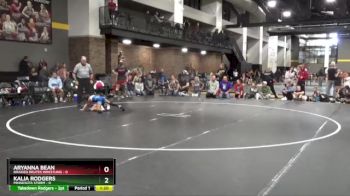 46 lbs Round 2 (4 Team) - Kalia Rodgers, Minnesota Storm vs Aryanna Bean, Braided Brutes Wrestling