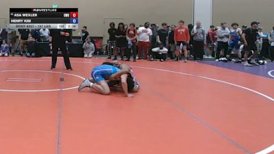157 lbs Champ. Rd Of 64 - Asa Wexler, Capital Wrestling Club vs Henry Kim