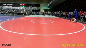 85 lbs Consi Of 16 #2 - Finnley Merrill, Oakdale vs Luis Madera IV, Southwest Stallions WC