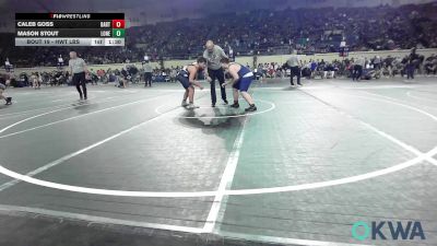 Round Of 16 - Caleb Goss, Bartlesville Wrestling Club vs Mason Stout, Lone Grove Takedown Club