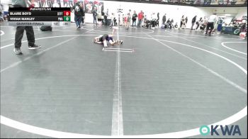 40 lbs Quarterfinal - Blaire Boyd, Standfast vs Vivian Manley, Perry Wrestling Academy