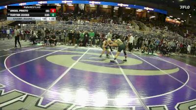 165 1A Champ. Round 1 - Angel Prieto, Bishop Moore School vs Torynn Johns, Suwannee