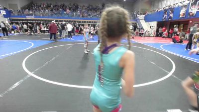 73 lbs Consi Of 8 #2 - Delanie Snyder, Dark Cloud Wrestling Club vs Cole Cooper, Collinsville Cardinal Youth Wrestling