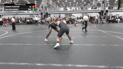 215 lbs Round 1 (6 Team) - Malcom Burris, Team Shutt Mau Mau vs Landen Pusateri, Division-1