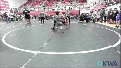 67 lbs Rr Rnd 2 - Tucker Pruett, Smith Wrestling Academy vs Orlandas Bruner, Midwest City Bombers Youth Wrestling Club