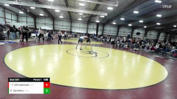 150 lbs Cons. Round 3 - Treyden Christensen, Layton vs Elijah Sanders, Clearfield