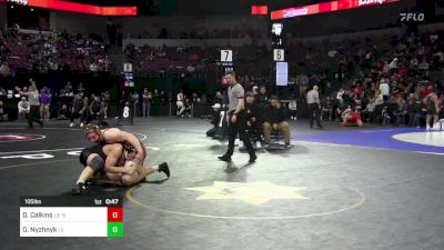 195 lbs Consi Of 8 #2 - David Calkins, Liberty (NC) vs Oleksandr Nyzhnyk, Los Gatos (CC)