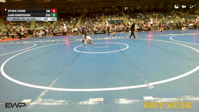 67 lbs Consi Of 16 #2 - Ryzen Johns, Keystone Wrestling Club vs Liam Kingfisher, Storm Wrestling Center