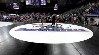 190 lbs Cons 64 #2 - Brock Gustaveson, WA vs Leimana Fager, UT