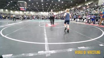 100 lbs Quarterfinal - Ladson Fraser, Roundtree Wrestling Academy vs Landon Agenbroad, Willits Grappling Pack