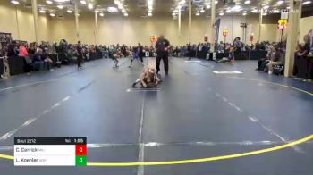 85 lbs Prelims - Chase Carrick, Millcreek vs Lucas Koehler, Northwestern Lehigh