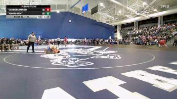 175 lbs Champ. Round 1 - Quaid Lent, Olathe West vs Jayden Amaro, Dodge City