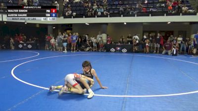 67 lbs Champ. Rd Of 16 - Walter Simon, Puler Wrestling Accademy vs Austin Haure, Team Nazar