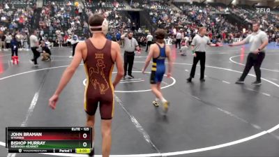 125 lbs Champ. Round 1 - John Braman, Wyoming vs Bishop Murray, Nebraska-Kearney