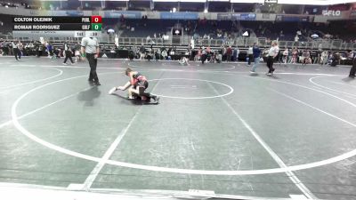 78 lbs 3rd Place - Colton Olejnik, Purler vs Roman Rodriguez, Gulf Coast WC