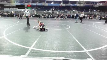 78 lbs 3rd Place - Colton Olejnik, Purler vs Roman Rodriguez, Gulf Coast WC