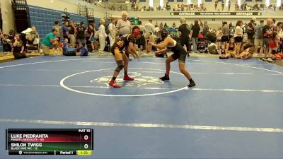 110 lbs Round 5 (6 Team) - Luke Piedrahita, Finger Lakes Elite vs Shiloh Twigg, Black Hive WC