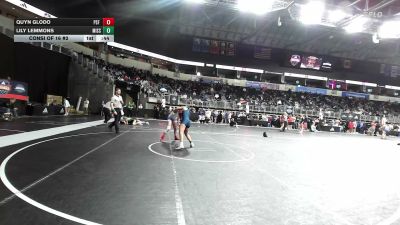 136 lbs Consi Of 16 #2 - Quyn Glodo, PSF Wr Ac vs Lily Lemmons, Missouri