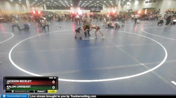 67 lbs Cons. Round 6 - Jackson Beckley, OK vs Kalon Lindquist, MN
