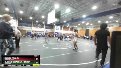 190 lbs Champ. Round 1 - Daniel Frailey, Trabuco Hills vs Eugene Escalona Henderson, La Mirada