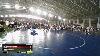 113 lbs Cons. Round 5 - Whit Weber, Emery vs Ethan Whitaker, Orem