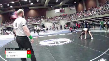 Cons. Round 2 - Boston Hillyard, Desert Hills vs Treyson Taylor, Desert Hills