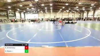 126 lbs Round Of 64 - Sebastian Armstrong, RI vs Gunnar Myers, PA