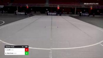 52 lbs Quarterfinal - Angelo Martinez, Nebraska Wr Ac vs Tristen Craft, Purebred Elite