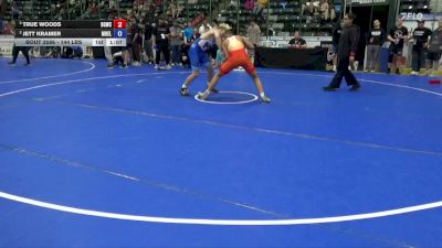 144 lbs Semis - True Woods, Big Game Wrestling Club vs Jett Kramer, Moyer Elite