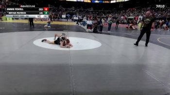 98 lbs Cons. Round 5 - Bryan Patrick, Lakeland vs Jimmie Fewell, Crook County