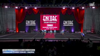 Bannons Cheer Force - Ewoks [2025 L1.1 Tiny - PREP - D2 Day 1] 2025 Encore Grand Nationals