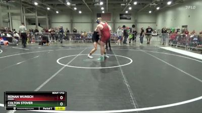 215 lbs Semifinal - Ronan Wunsch, Maize vs Colton Stover, Norton