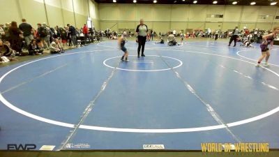 75 lbs Rr Rnd 2 - River Pearson, Untouchables 9U vs Dawson Bittinger, POWA 9U