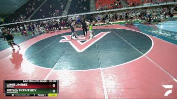 117-129 lbs Semifinal - James Jimenez, Nevada vs Waylon McCafferty, Washington