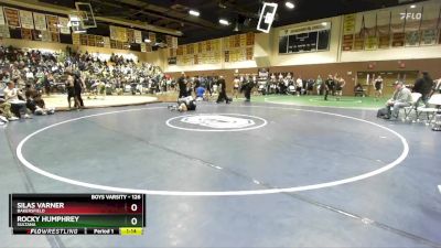 126 lbs Quarterfinal - Rocky Humphrey, Sultana vs Silas Varner, Bakersfield