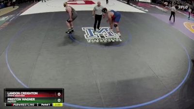 Champ. Round 1 - Landon Creighton, Omaha Westview vs Preston Wagner, Fremont