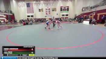 120 lbs Champ. Round 2 - Piper Anderson, Grace vs Ava Price, Thunder Ridge