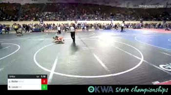 64 lbs Round Of 16 - Jaxon Roller, R.A.W. vs Bishop Louie, Pin-King All Stars