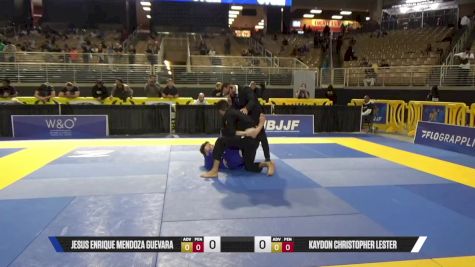 Kaydon Christopher Lester vs Jesus Enrique Mendoza Guevara 2025 Pan Jiu Jitsu IBJJF Championship