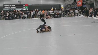 113 lbs Cons. Semis - Damien Yeoman, Sebolt Wrestling Academy vs Maysen Perkins, Greater Heights Wrestling