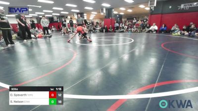 90 lbs Semifinal - Dayton Spexarth, TopGuns 15U vs Sam Nelson, Standfast