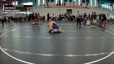 132 lbs Cons. Round 4 - Gabrieal Dinsdale, Lennard vs Cash Trujillo, St. Johns Silverbacks